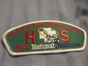 MINT 1989 JSP Health and Safety Staff White Border - Picture 1 of 1
