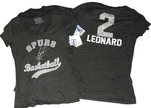Kawhi Leonard Lot of 9 Womens San Antonio Spurs V Neck T Shirts New Tags Nba - Picture 1 of 3