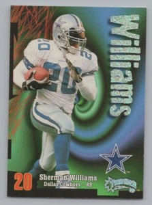 Sherman Williams 1998 Skybox Thunder Rave 53/150 Dallas Cowboys #151 - Picture 1 of 2