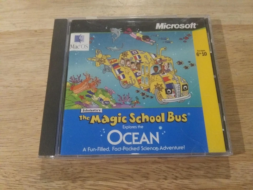 Microsoft The Magic School Bus Explores The Ocean for Mac OS 7.1 - Image 1 of 1