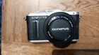 Olympus PEN E-PL8 17.2MP System Camera - with M14-42mm Lens, case and spare batt