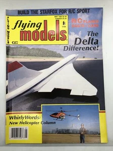 Flying Models Magazine May 1989 R/C Planes Boats Cars Build The Starfox Sport - Picture 1 of 4