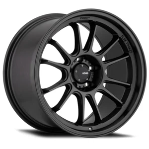 KONIG Hypergram Rim 18X10.5 5X114.3 Offset 25 Matte Black (Quantity of 4) - Picture 1 of 2