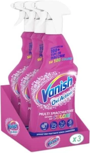 Vanish Oxi Action Multi Smacchiatore Spray Pre-Trattante Senza Candeggina, 3 Pz - Foto 1 di 6
