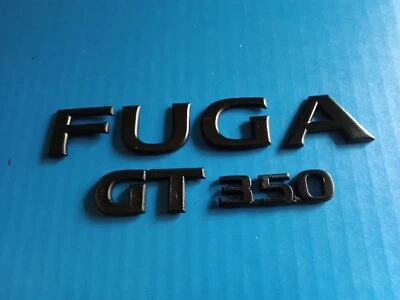 NISSAN FUGA INFINITI GT350 черный M37 M56 Q70 Y51 задняя эмблема значок OEM детали - Изображение 1 из 4