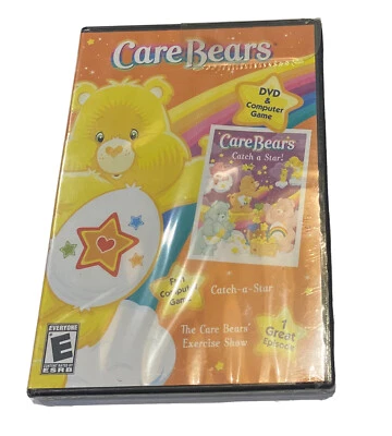 Care Bears Episode & Catch a Star Video Game New Factory Sealed Windows DVD-ROM - Image 1 of 2