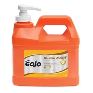 GOJO Natural Orange Hand Cleaner – 1/2 Gallon, Citrus Scent, Heavy Duty - Picture 1 of 3