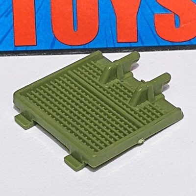 Vtg GI Joe Road Toad ENGINE COVER hatch original 1987 vehicle green part - Image 1 of 4