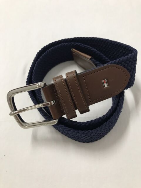 Tommy Hilfiger Men's Braided/Woven Belt Belts for sale