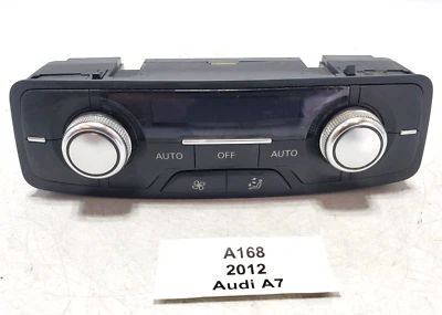✅ Panel de interruptor de control de clima calentador trasero aire acondicionado Audi A6 A7 4G8 2012-2016 OEM Foto 1 de 4