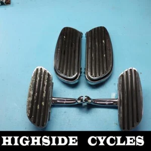 1445 04 HARLEY-DAVIDSON CVO REPOSAPIÉS PASAJERO ESTRIBO PISO DELANTERO - Imagen 1 de 9