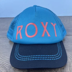Roxy Hat Roxy Snapback Hat Blue Adjustable Hat Blue Adult Fit Hat - Picture 1 of 14