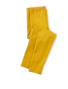 TEA COLLECTION Leggings  - Golden Yellow - NWT Girls 12 - Picture 1 of 1