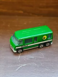 Hot Wheels 1976 Green GMC Motor Home Palm Beach Hongkong - Picture 1 of 2