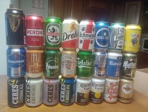 LOTTO E  24 LATTINE BIRRA 33 CL  VUOTE BELLISSIME - Imagen 1 de 5