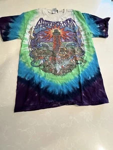 Liquid Blue Grateful Dead Shirt Lighthouse Boat Tie-dye Size Medium - Picture 1 of 6