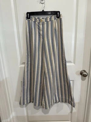 Pantalones Bell Bottom hechos a mano para mujer años 60 años 70 vibra pierna ancha hippie disco 26x27 Foto 1 de 4