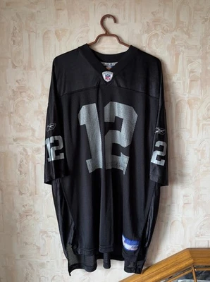 Camiseta negra de los Oakland Raiders NFL Reebok Rich Gannon #12 talla 2XL Foto 1 de 4
