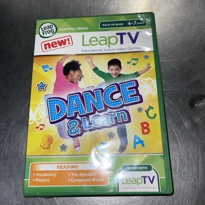 LeapFrog Leap TV System Game Dance & Learn Reading Music Sing Songs Exercise - Image 1 of 3