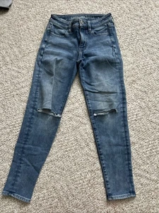 American Eagle 🦅 Jeans Gr. 00 Reg Hi Rise Jegging Crop Super Stretch - Bild 1 von 5