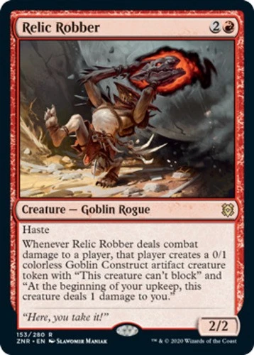 x1 Relic Robber - Zendikar Rising - NM - MTG - Image 1 of 1