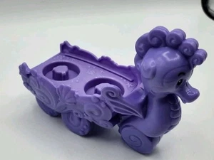 Fisher Price Little People Disney Little Mermaid Ariel Purple Seahorse Carriage - Picture 1 of 5