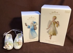 2 Hallmark ornaments, wonder of Christmas, magic of building, #6 CH6 - Picture 1 of 2