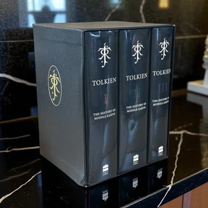 Complete History of Middle-Earth Box Set 3 Volumes By Tolkien ~ NEW* Fast Ship - Imagen 1 de 19