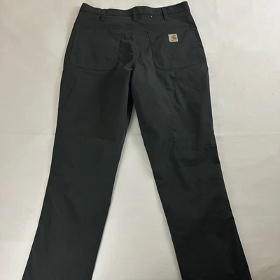Pantalones Carhartt Para Hombre Pequeños Storm Defender Calce Suelto Peso Pesado 32x30 Foto 1 de 4