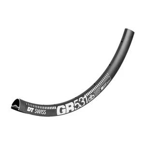 DT-Swiss GR 531 Tubeless Ready 700c Disc Rim, 24h - Blk - Picture 1 of 1