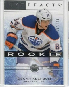 Oscar Klefbom 14-15 UD Artifacts Rookie Silver /999 #145 Edmonton Oilers - Imagen 1 de 1