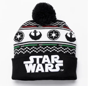 Star Wars Herren Imperial Rebel Bündchen Strickmütze Beanie Einheitsgröße Neu mit Etikett AD3-390 - Bild 1 von 6