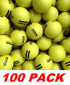 Strata Super Range Yellow Golf Balls (100 Pack) -NEW-
