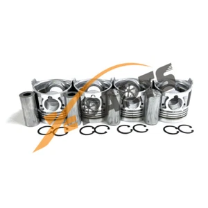 4 pcs D201 Piston Kit For Isuzu Engine - Picture 1 of 5