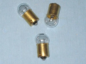 TV-7, TV7-D/U TUBO TESTER FUSIBILE LAMPADA LAMPADINE ~ # 81 ~ (Qtà-3) - Foto 1 di 2