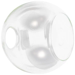  Glasabdeckung Kronleuchter Glaskugel Klar Lampe Ersatz Moderner Lampenschirm - Bild 1 von 12