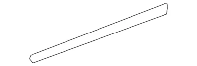 Moldura puerta delantera izquierda mercedes-benz ml clase gl 2006-2012 oe 16469051629999 Foto 1 de 3