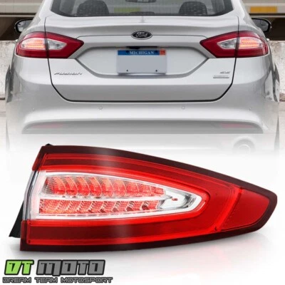 2013-2016 Ford Fusion S/SE LED Tail Light Brake Lamp Outer Right Passenger Side - Image 1 of 4