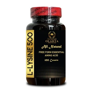 L-Lisina 500mg Integratore Forma Pura Senza Aminoacidi Vegan, Non OGM, Senza Glutine - Foto 1 di 10