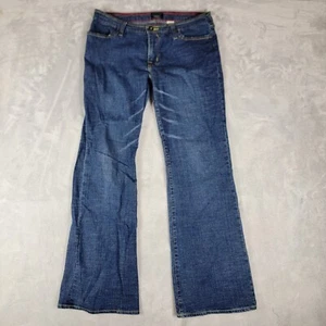Vintage Von Dutch Jeans Mens 32 Y2K Retro Skate Wide Leg Goth Back Felt Logo - Picture 1 of 12