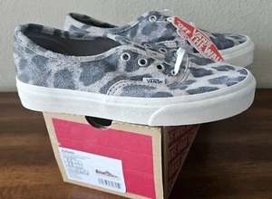 Vans Old Skool Hairy Suede Leopard/Marshmallow Sneakers Low-Top Shoes W/ 5.5 NEW - Picture 1 of 9