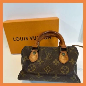 LOUIS VUITTON Monogram Mini Speedy Hand Bag M41534 Vintage LV Auth No Box #4 - Picture 1 of 10