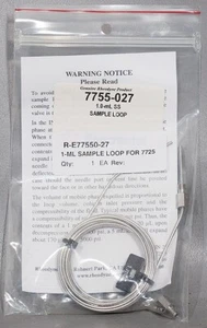 NEW Rheodyne/Varian 7755-027 1.0-mL SS 7725 Sample Loop, RE7755027/7755027 - Picture 1 of 2