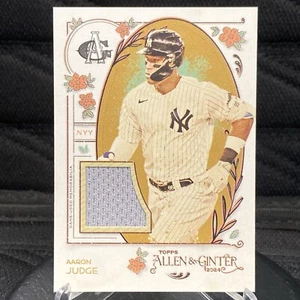 2024 Topps Allen & Ginter #AGR-AJU Aaron Judge Relic Patch Yankees - Picture 1 of 2