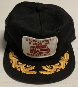 Vtg Stoppleworth And Sons Trucker Hat K Brand Made In The USA Cap North Dakota - Picture 1 of 15