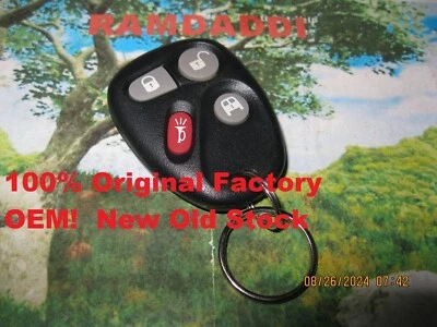 NEW 100% OEM 03/07 GM 15752330 Chevy Express GMC Savana Remote Key Fob Rear Door - Image 1 of 4