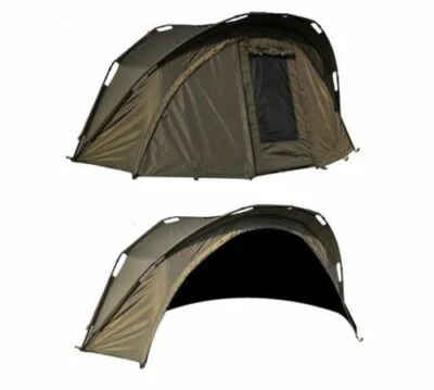 CARPTRIX Night Fishing Bivvy & Over Wrap Front Peak/Bodenplane