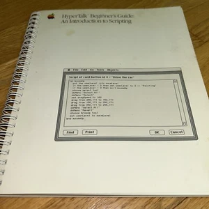 1989 APPLE HYPERTALK ANFÄNGERHANDBUCH: EINE EINFÜHRUNG IN DAS SKRIPT - Bild 1 von 9