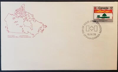 Stamps Canada FDC's: #821-32 17c Provincial & Territorial Flags FDC's VF - Image 1 of 4