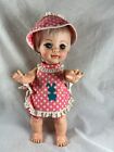 1967 Ideal Real Live Lucy Doll 14" High Color Org Strój Magnetyczna Bobble Head